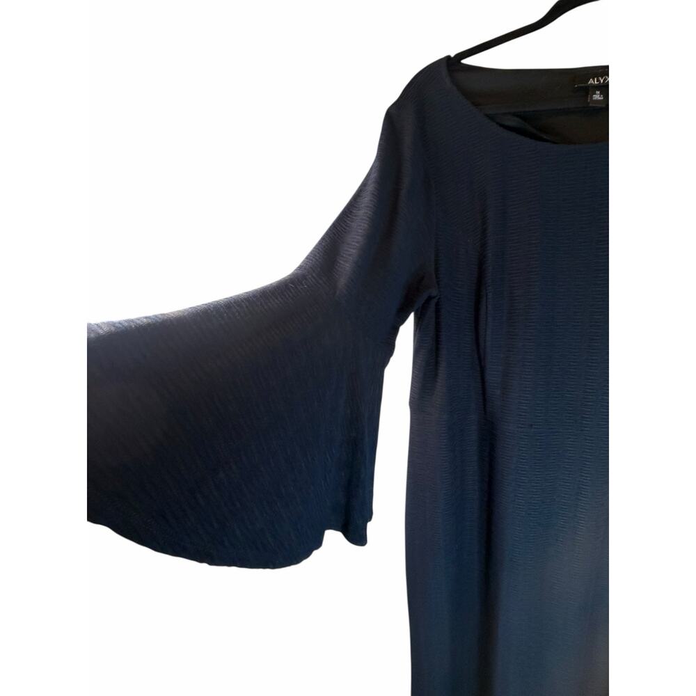 Alyx Navy Textured Dress - Size 1X - Picture 7 of 13